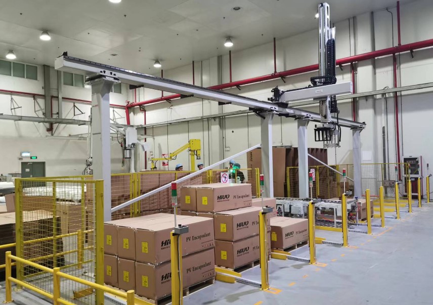 化纖行業應用--自動包裝應用